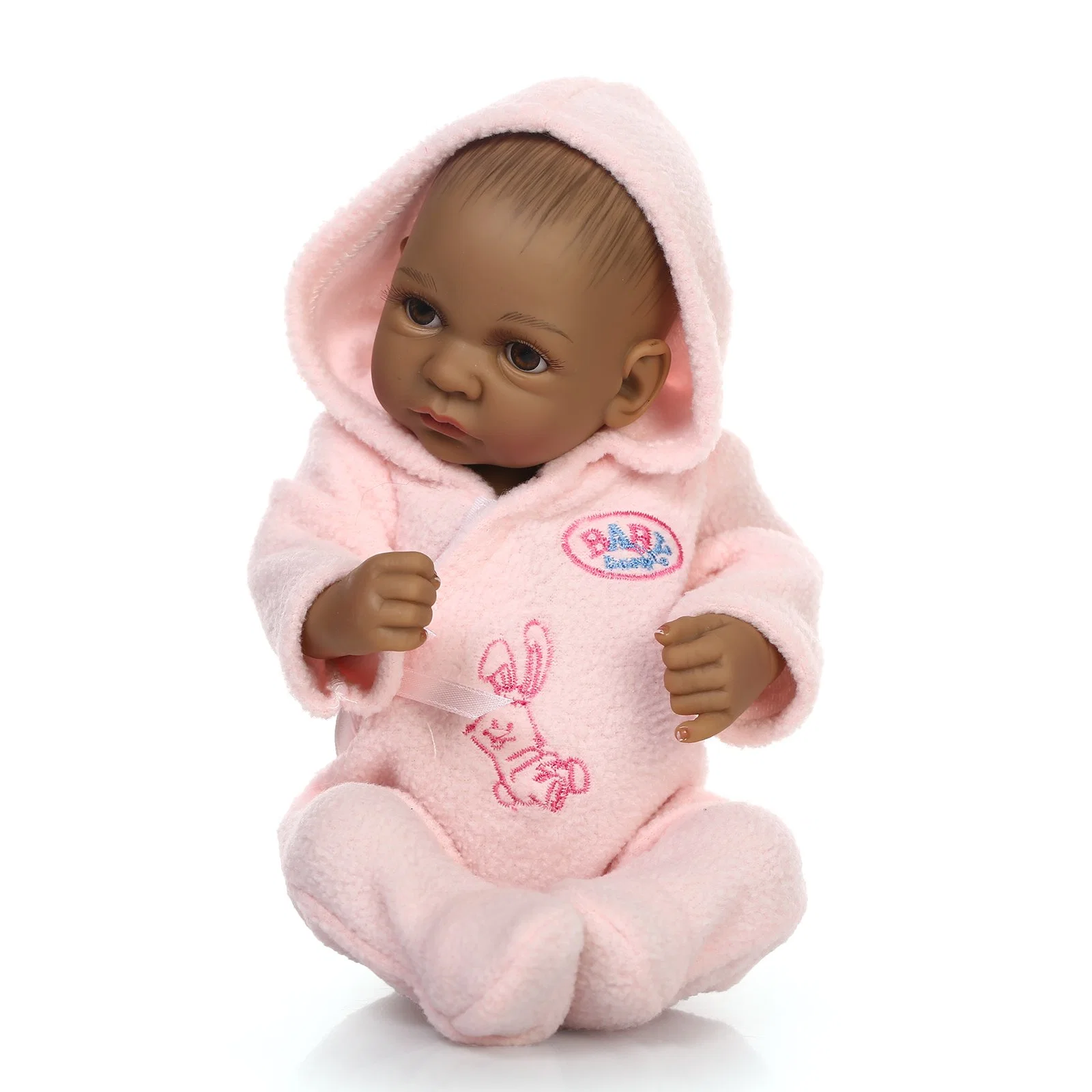 10inch 25cm Hot Selling Full Silicone Reborn Baby Doll Africa Girl