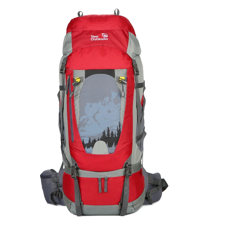 Los nuevos deportes de montaña de nylon impermeable Bolsa Camping Mochila mochila de gran capacidad