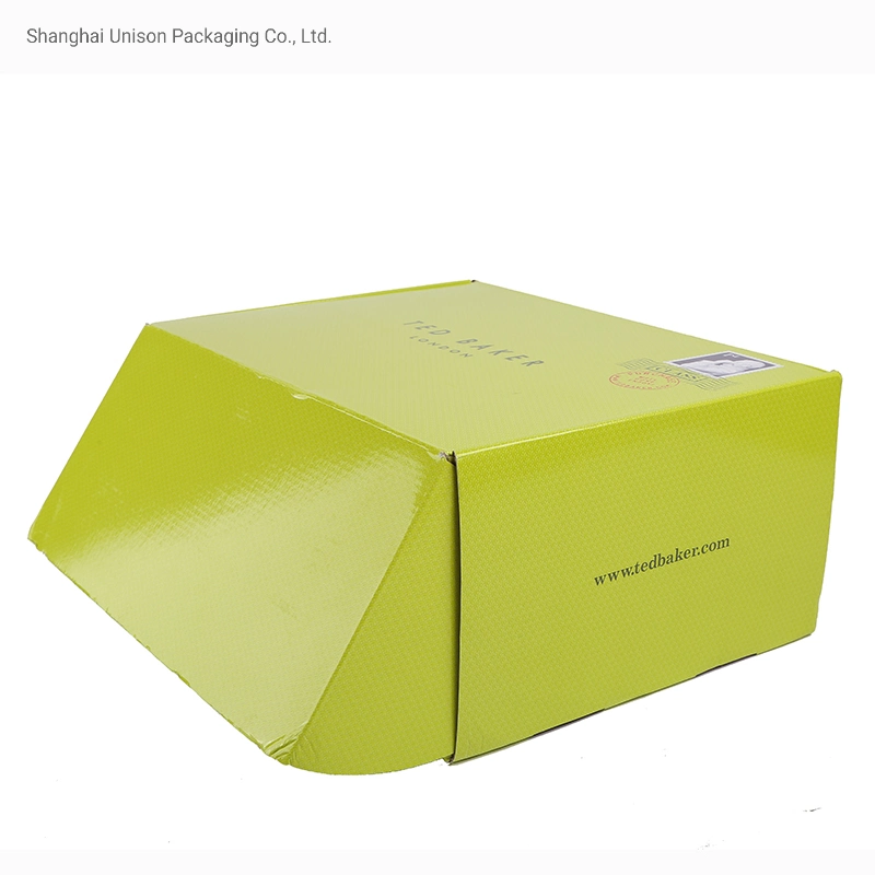 Factory Price Recycled Eco Friendly Green Corrugated Kraft Packing Box Cardboard