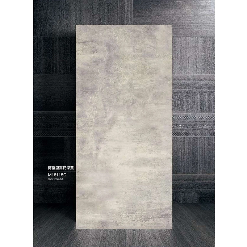 Foshan Good Quality 900X1800mm Bathroom Glazed Polished Porcelain Floor Tile for Hotel Project Engineering