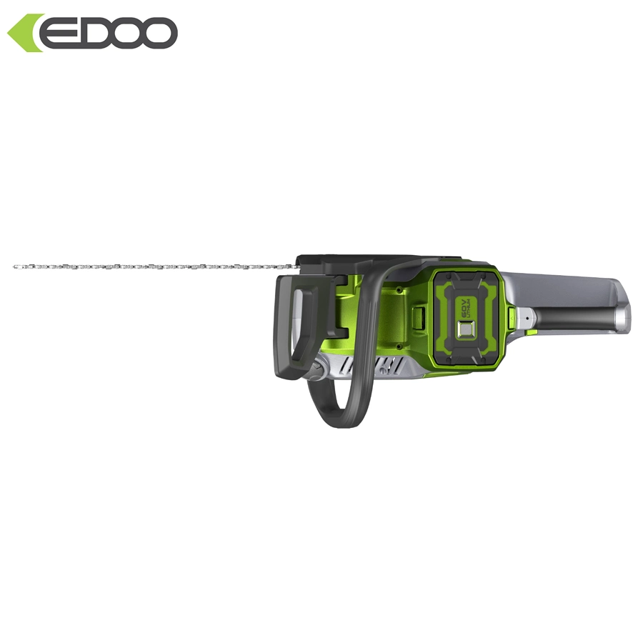 Edoo New Design Gasoline Samsung Lithium Battery Chain Saw CS8 with CE Certificate