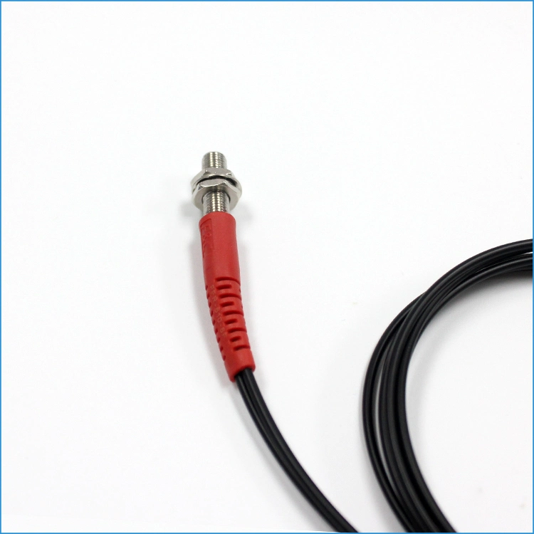 Customize M6 Diffuse Reflective Digital Fiber Optic Sensor