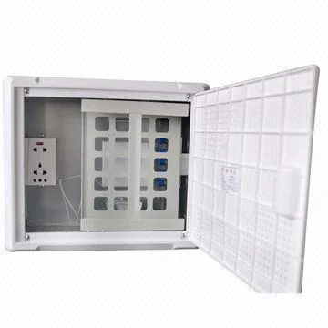 Wall Mounted FTTH Information Box for Indoor and Drop Cable