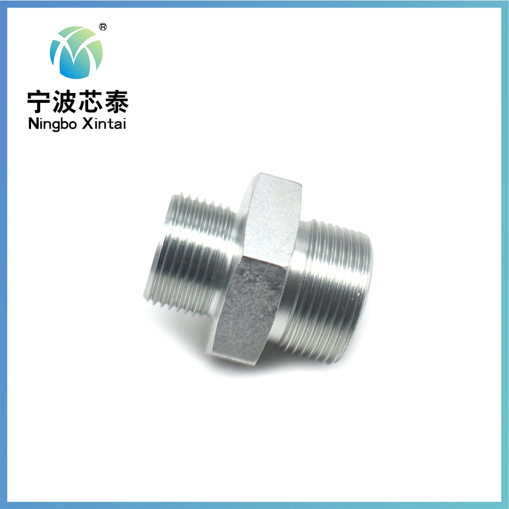 1c 1d Series Metric Male Bite Type Fittings Hydraulic Male Threaded Straight Pipe Fittings