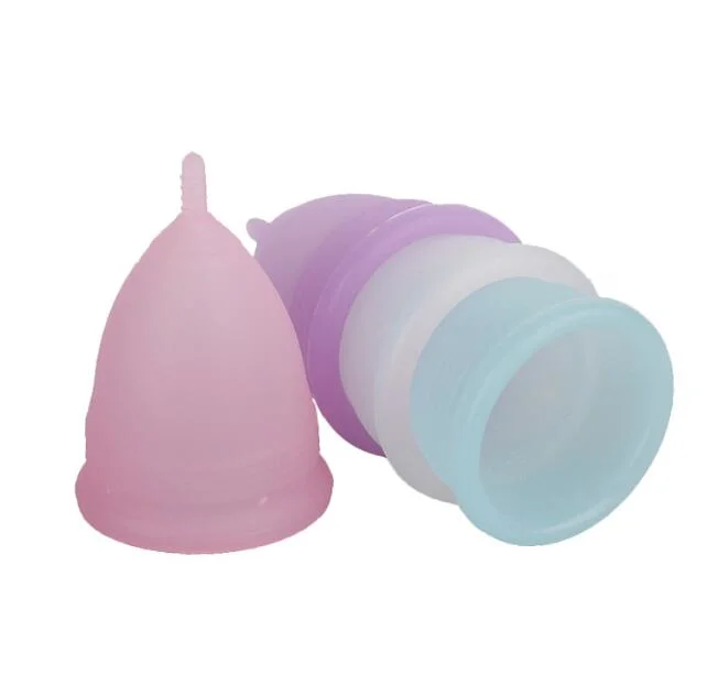 Grau médico silicone Lady período menstrual Cup Feminina Higiene