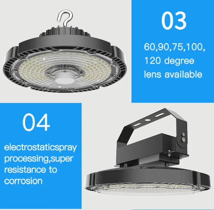 High Power LED Industrial Lamp 100W 150W 200W / LED High Bay Light LED Highbay Light Industry Lamp IP66