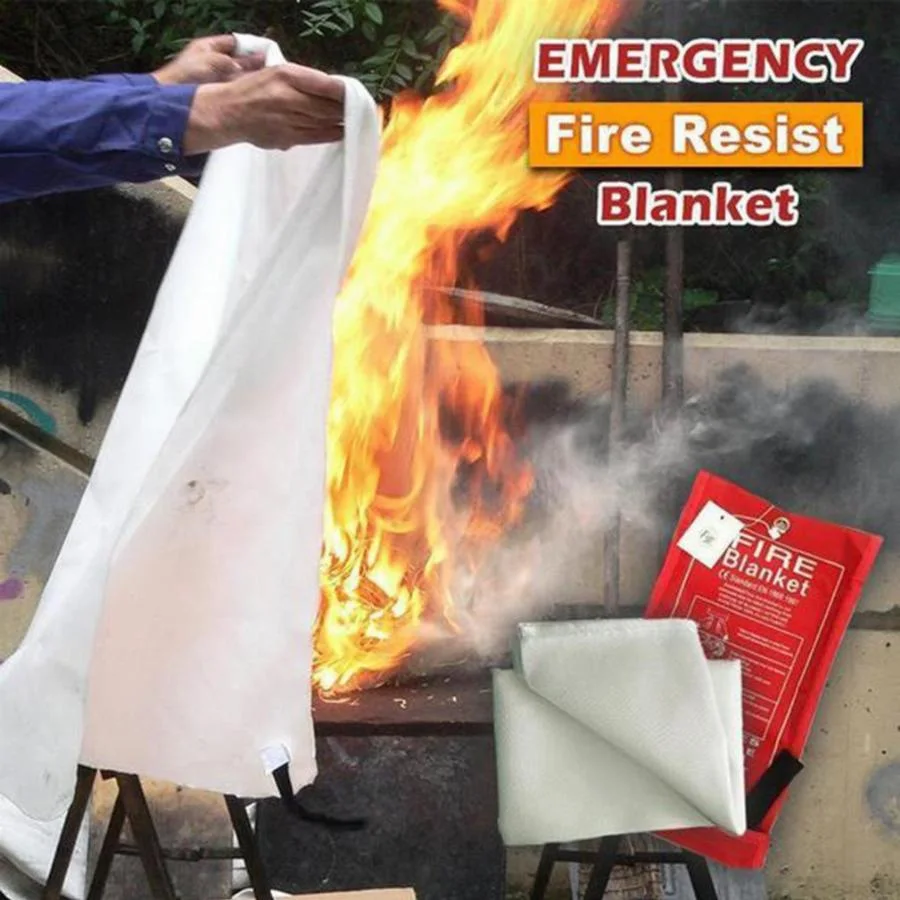 Manta de emergencia de lucha contra incendios de fibra de vidrio