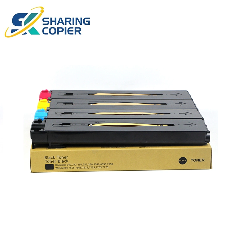 Compatible DC240 DC242 DC250 DC252 DC260 pour la cartouche de toner Xerox Docucolor 240 242 250 252 260 Workcentre 7655 7665 7675