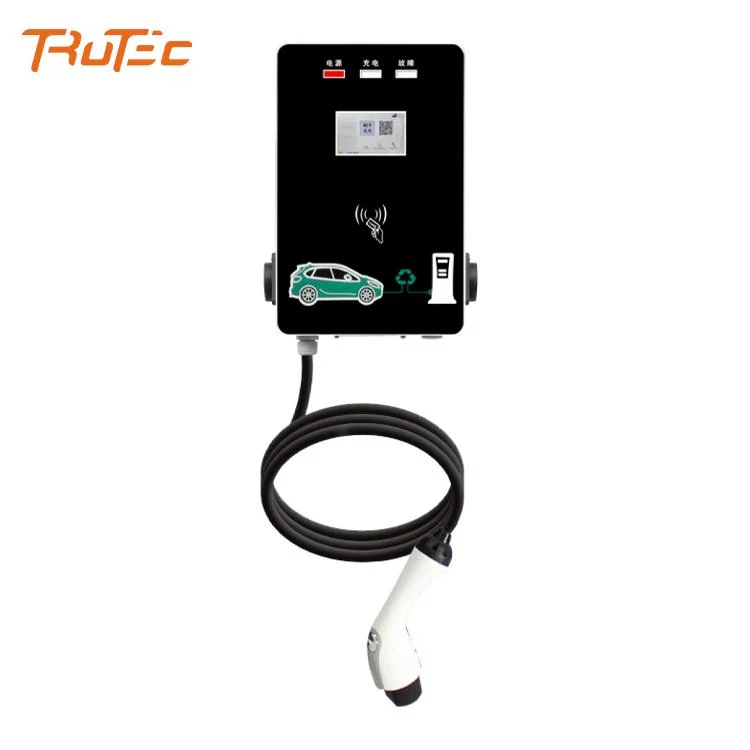 22kw Portable EV Charging Electric Car 32A Single Phase 220V Type 2 Fast Charing Station Made in China