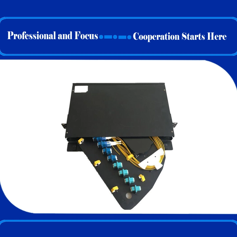 New Flexible ODF 1u Fiber Optic Patch Panel Rack Mount