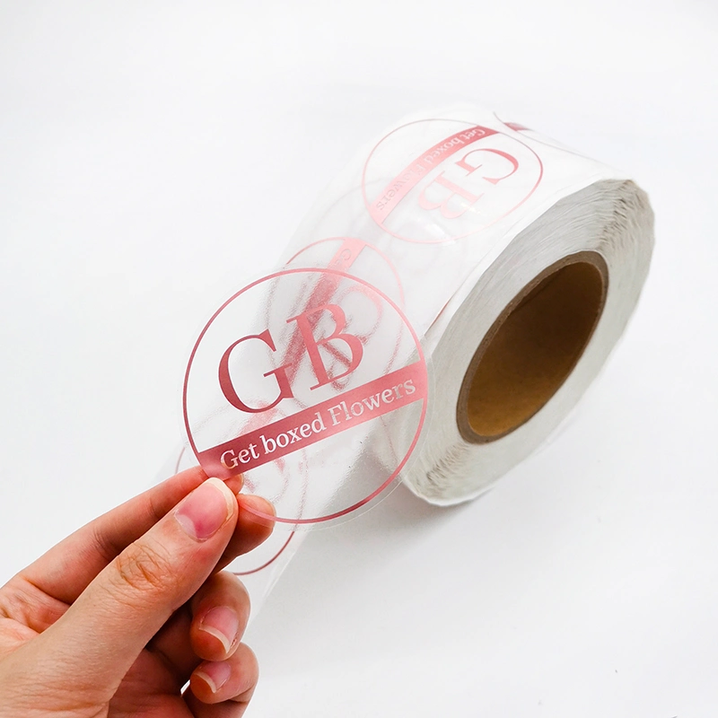 UV Label Printing Custom Label PVC Vinyl Paper Sticker Printing