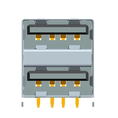 Accesorios de telefonía móvil de bloque de terminales de electrónica para la toma de pared USB conector