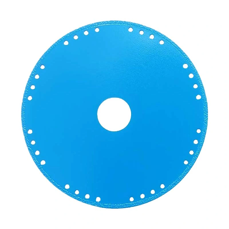 Metal Cutting Disc Vacuum Brazed Brazing Diamond Saw Blade for Metal Stainless Steel Iron Concrete Abrasive for Angle Grinder Hand Tools Original Factory