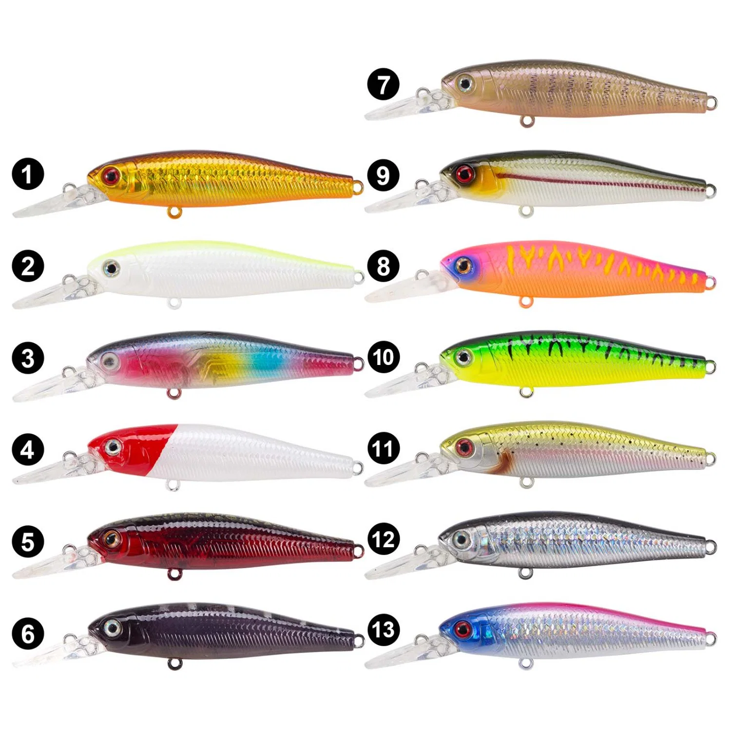 Custom Best Price OEM Floating 3D Eyes Minnow Fishing Hard Lure