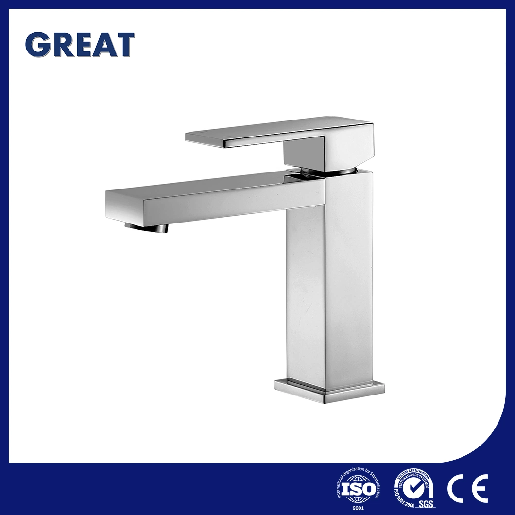 Great Faucet Bathroom Factory Sample Available Faucets Bathroom Sink Gl8201A82 Single Lever Basin Faucet China Thermostatic Basin Mixer