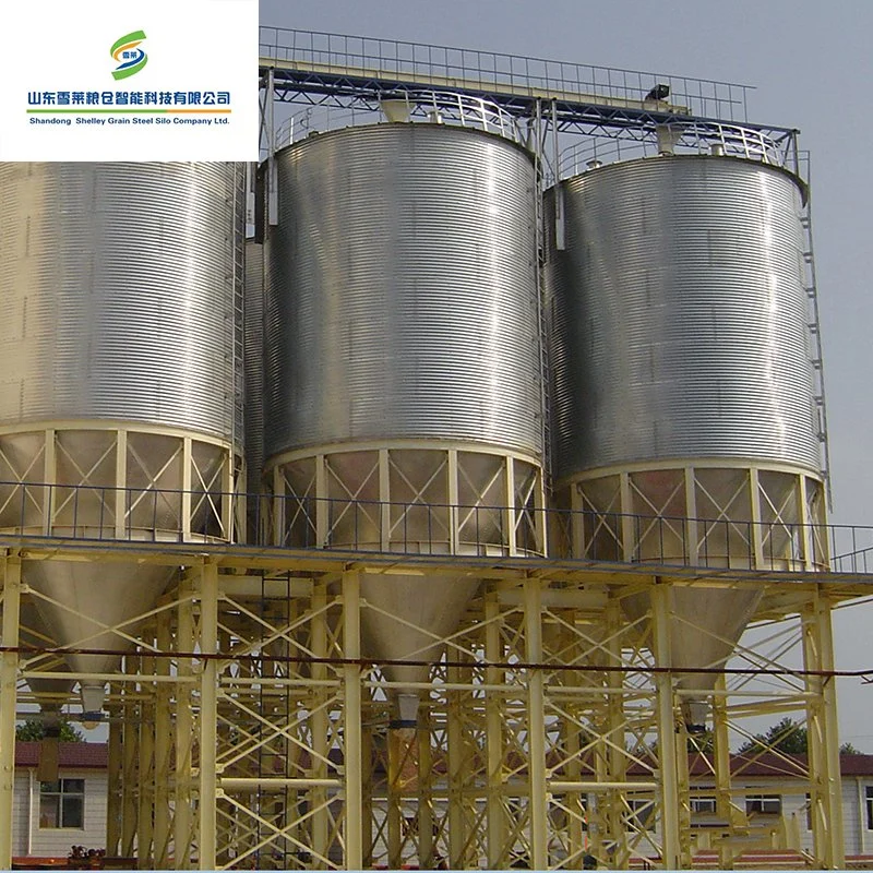 Shelley 3 Ton Grain Silo China Feed Silo Manufacturers Galvanized Maize Wheat Silo High quality/High cost performance  Grain Silo