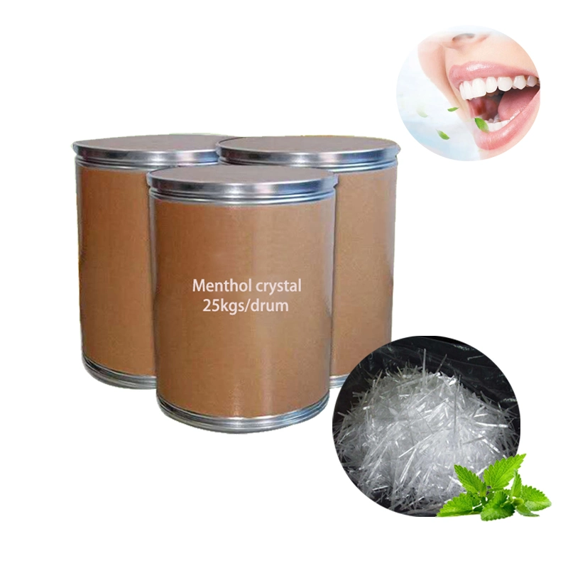 Grado de cosméticos en un 99% cristalina mentol el mentol Crystal