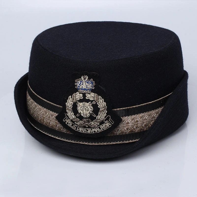 Traffic Polica Hut Navy Farbe Curling Gorros Damen Security Hüte Police Cap Navy Gorra Sailor Caps Pilot für Frauen