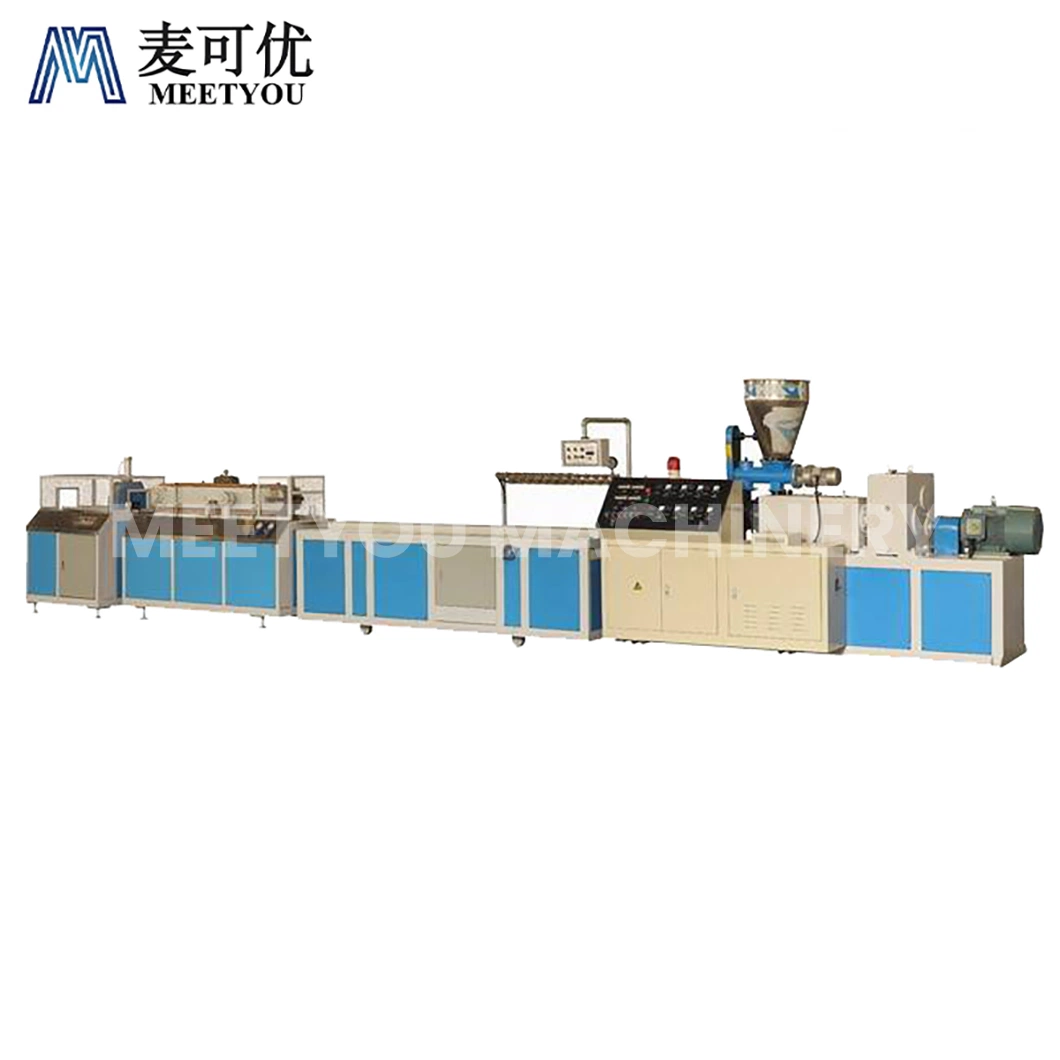 Meetyou Machinery PC Profile Production Extruder China Work Efficiently PVC/UPVC/CPVC Plastic Door Window Profile Extrusion Production Machine Line Factory
