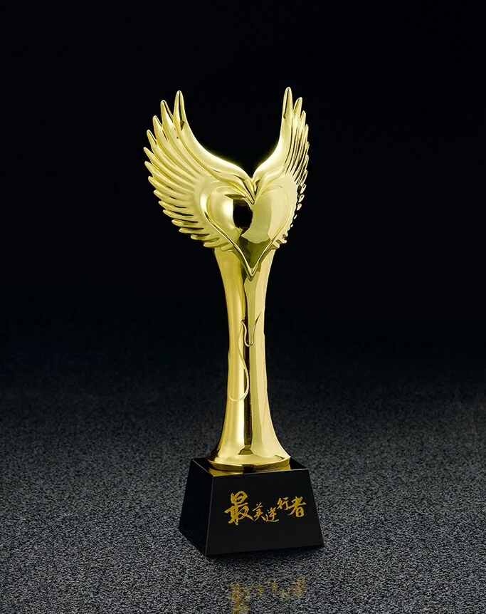 Original Factory Custom Crystal Metal Crystal Trophy for Sport Award