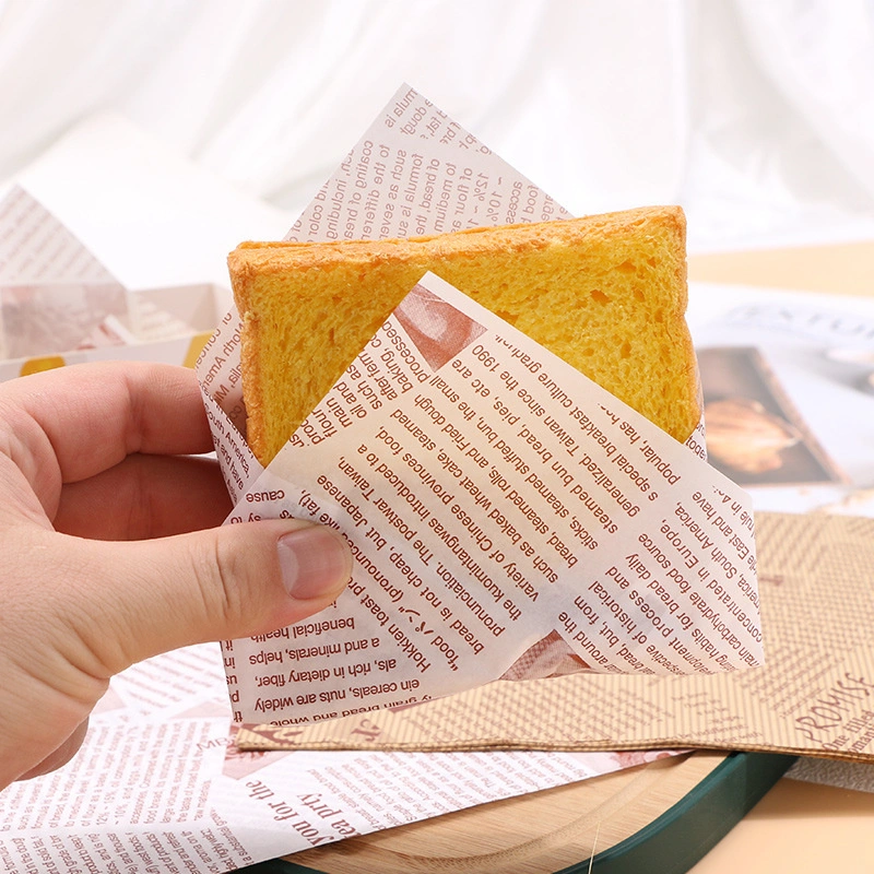 Sandwich de cire Papier Papier sulfurisé d'emballage alimentaire