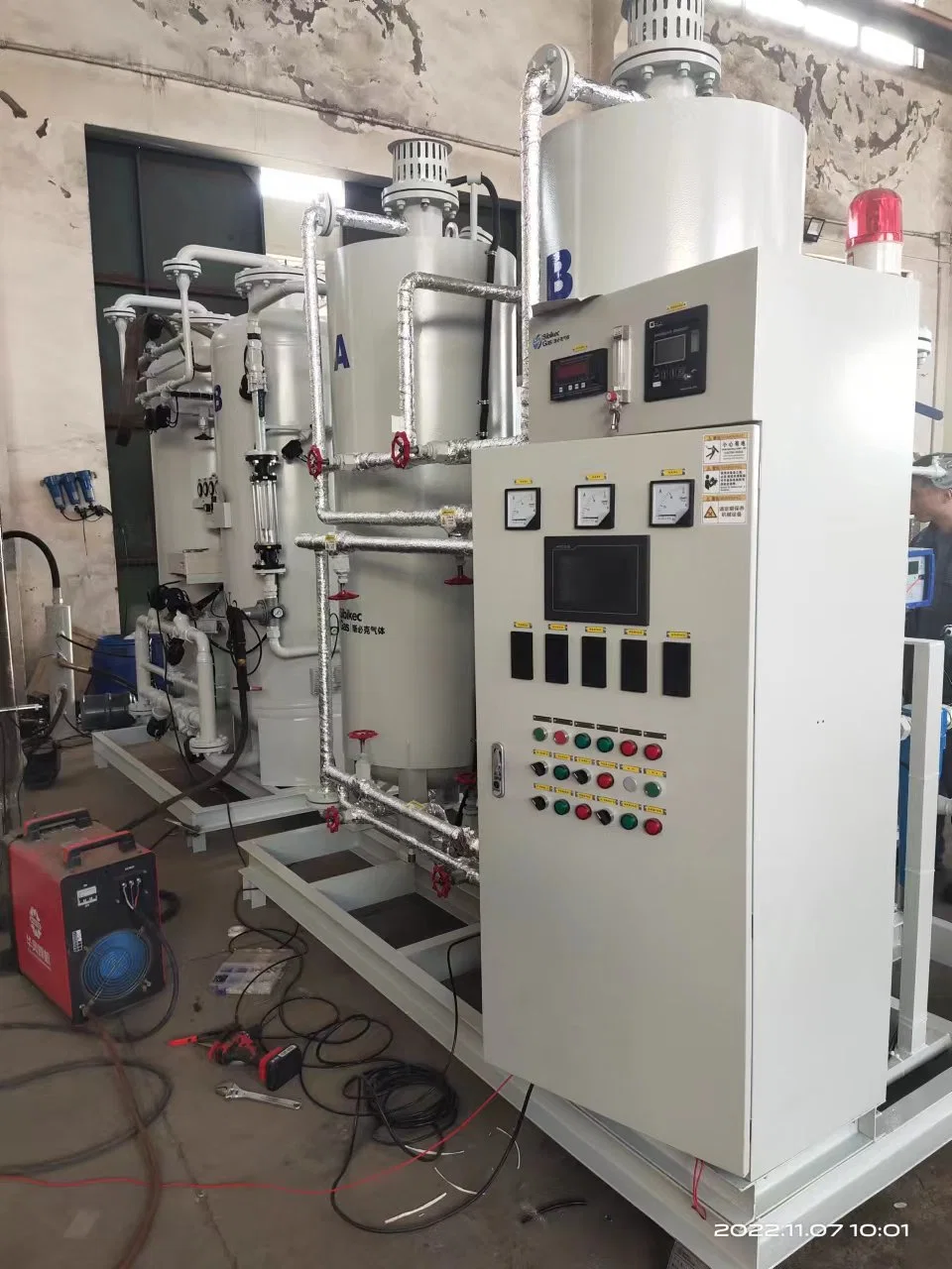 Industrial Nitrogen Purity 99.9% System Equipment Machine Price Gas Nitrogen Generator