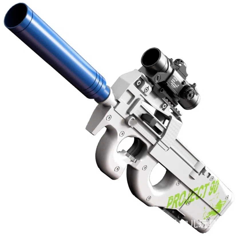Gran P90 Modelo de simulación Toy Boy Shell-Tazón pistola de juguete suave