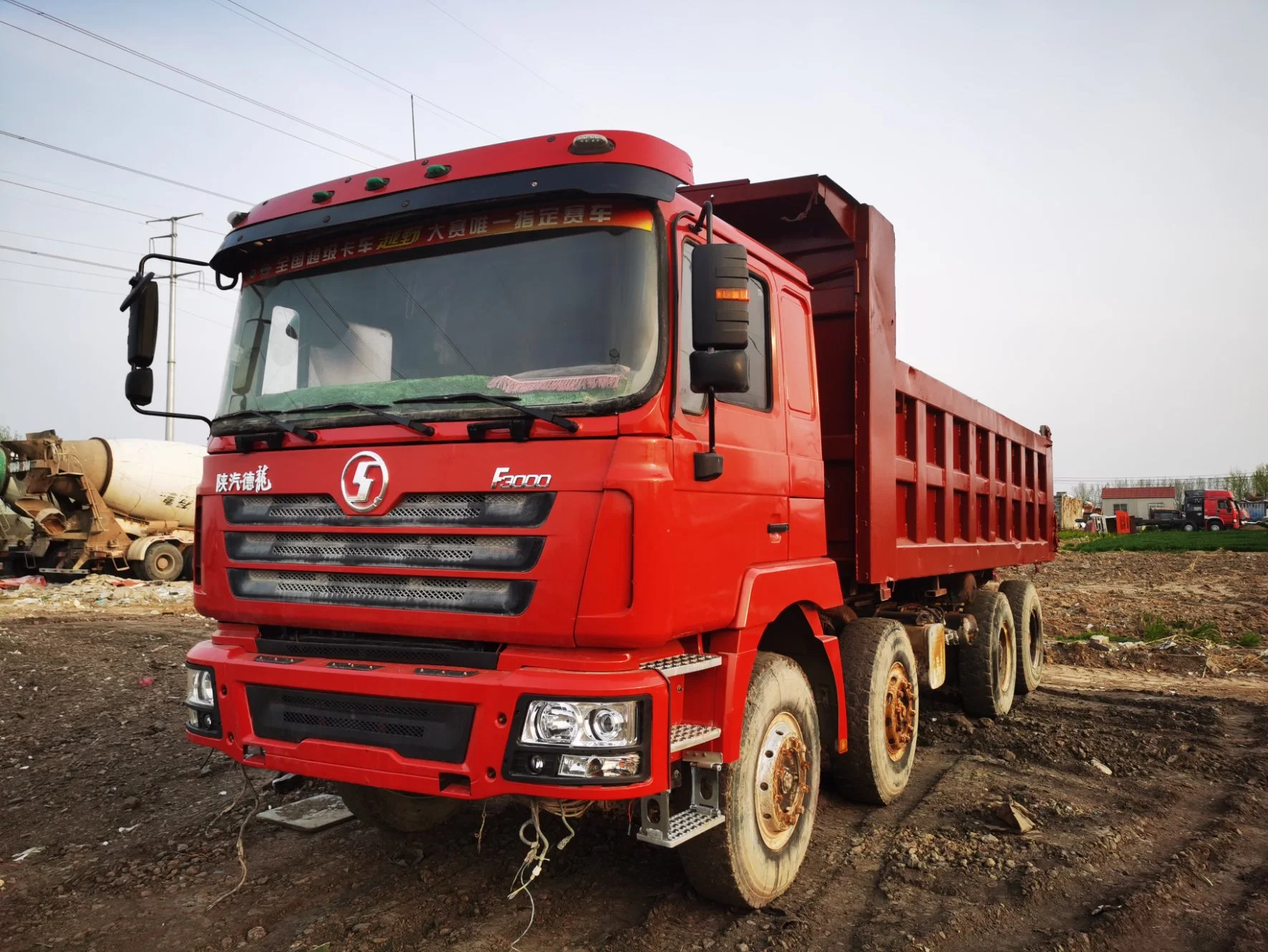 Good Condition Used Shacman Dumper Truck Used Shacman Dump Truck Price 10 Wheel F3000 F2000