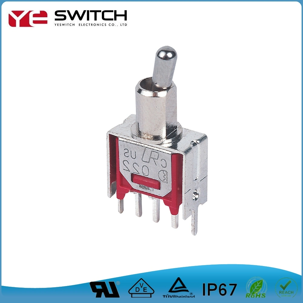 UL Quality Stainless Steel Latched Metal Toggle Switch Supplier