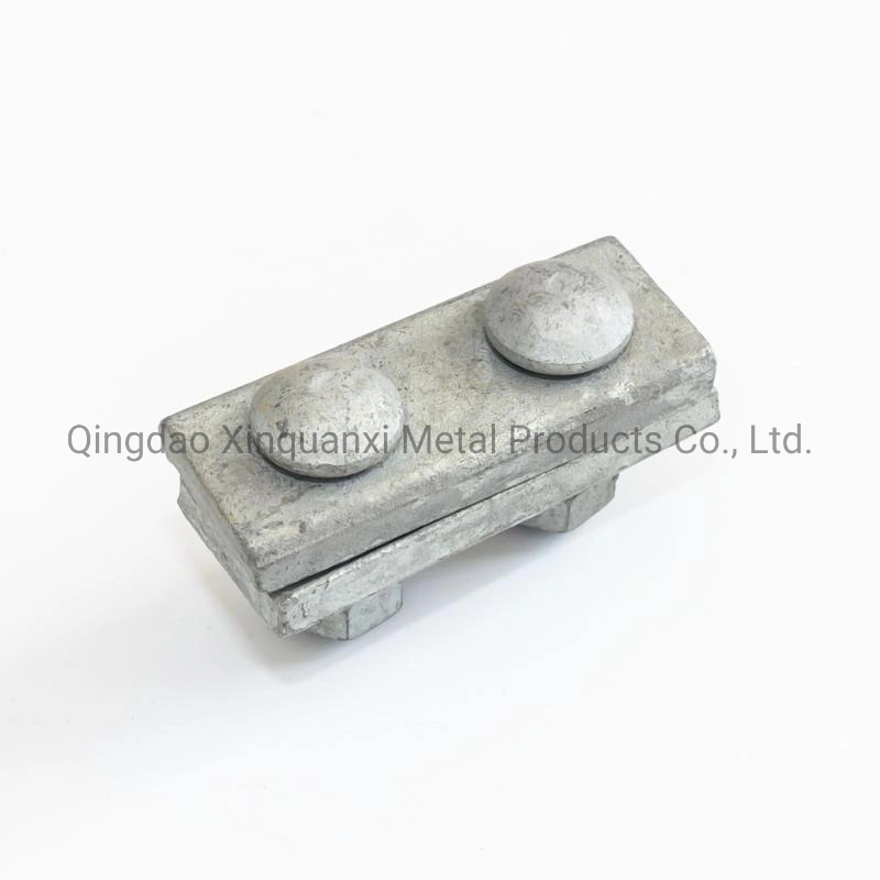 Hot Sale Galvanized Steel Cable Suspension Clamp/Three Bolt Guy Clamp