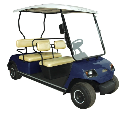 Long Durability Little Noise Buggy 4 Wheels Electric Golf Cart for Hotel Transportation