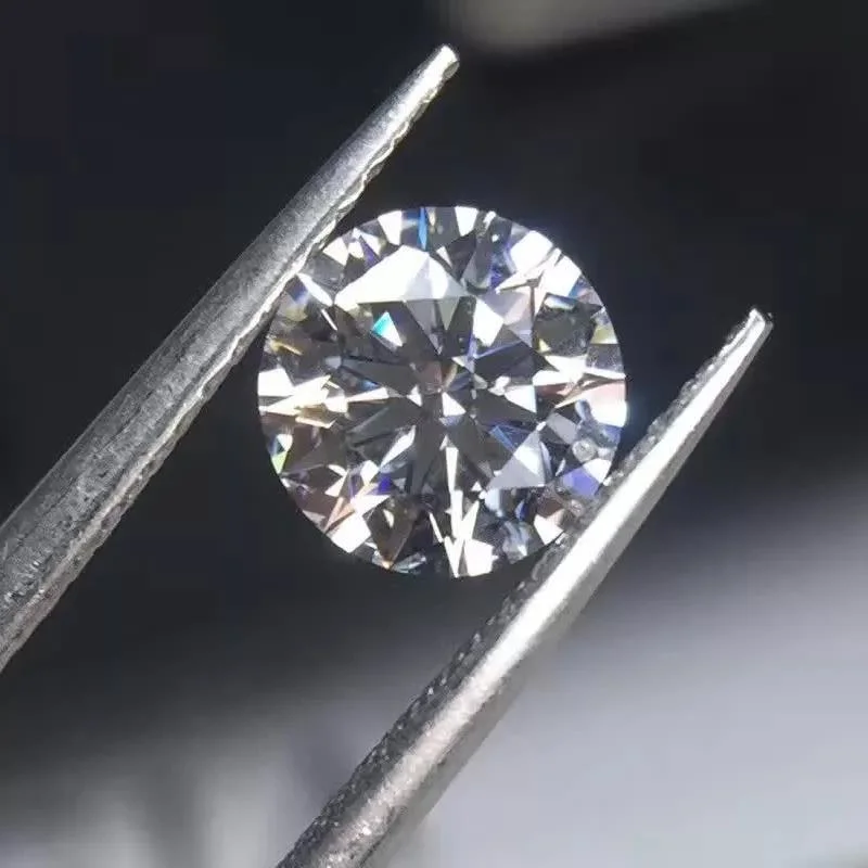 2mm High Quality Round Shape Lab Created Igi Certification Hpht&CVD Diamond