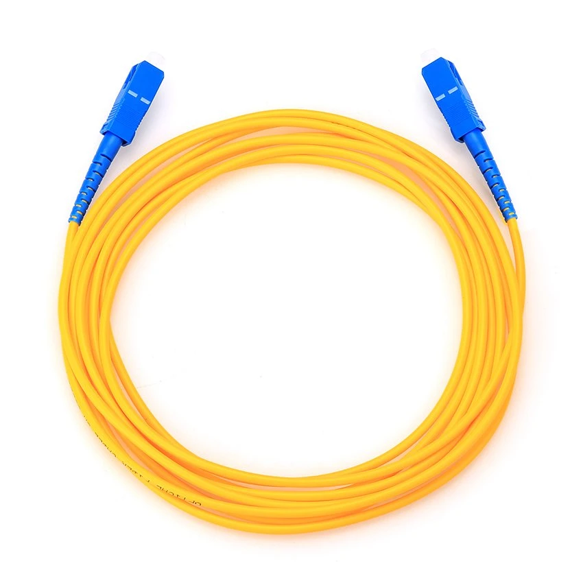 High Performance 2.0mm 3.0mm Single Mode Duplex Fiber Optic 3m 5m 10m Sc-Sc Patch Cord Jumper