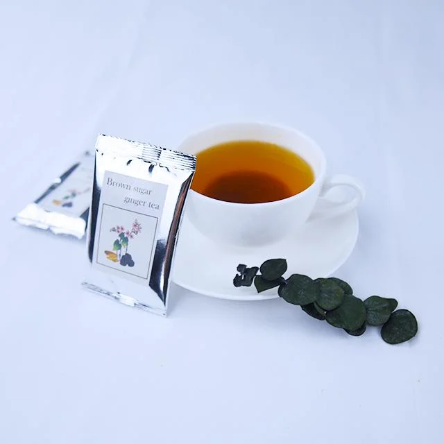 El TRIGO SARRACENO OEM Brown Sugar Jengibre Instant Detox té para vientre de la fecundidad de bienestar