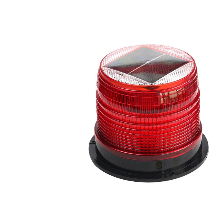 Wholesale/Supplier LED Solar Strobe Lamp Red Amber LED Warning Flashing Beacon Lighting Traffic Roadside Emergency Safety Strobe Warning Light with Magnetic