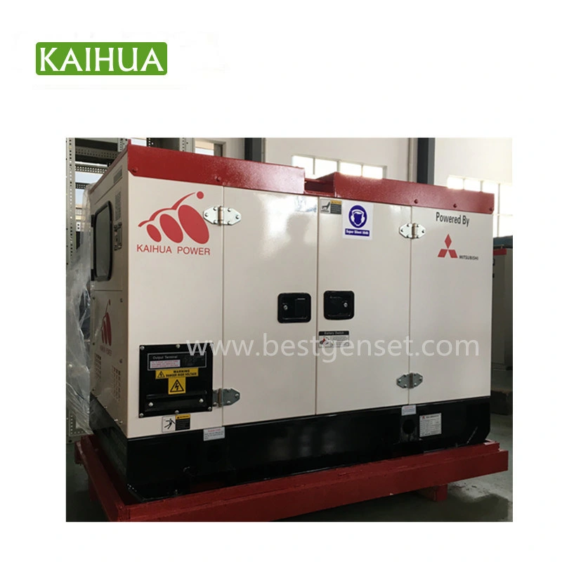 10~25kva Perkins Silent Type Magnetic Power Generators Telecom Verwendung