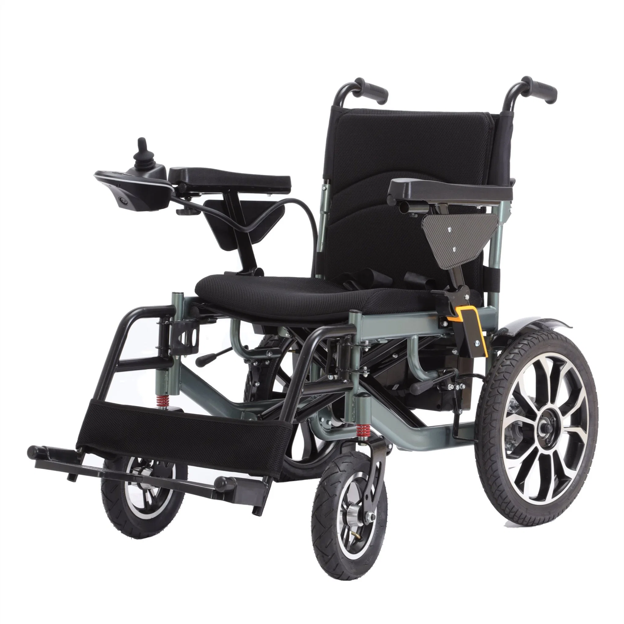 Health Care Supplies Handicapped Electric Wheelchair Extra Wide Wheelchair for Old People