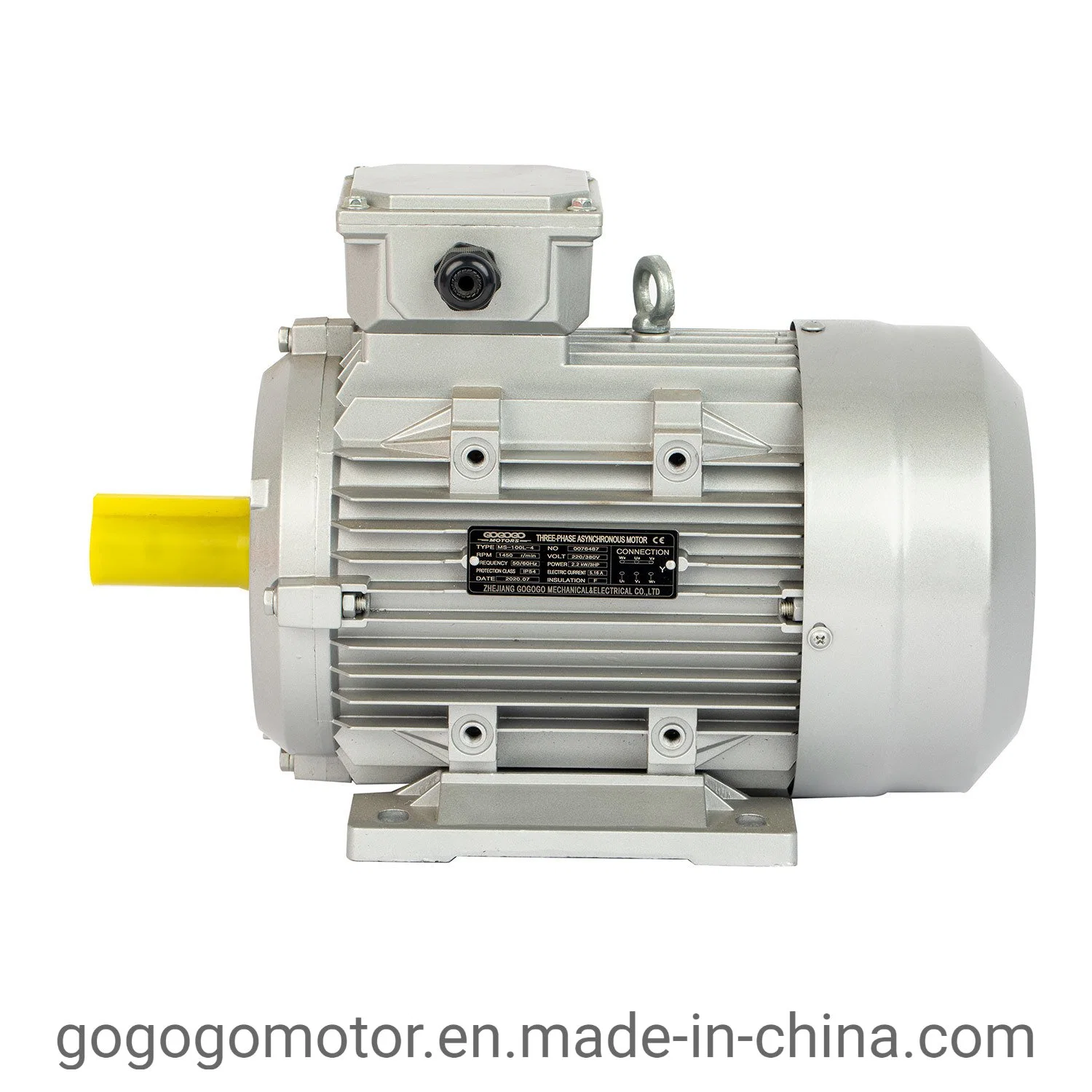 Yy My Series Capacitor Running Premium High Efficiency Single Phase Induction AC Electric Asynchronous Motor Factory
