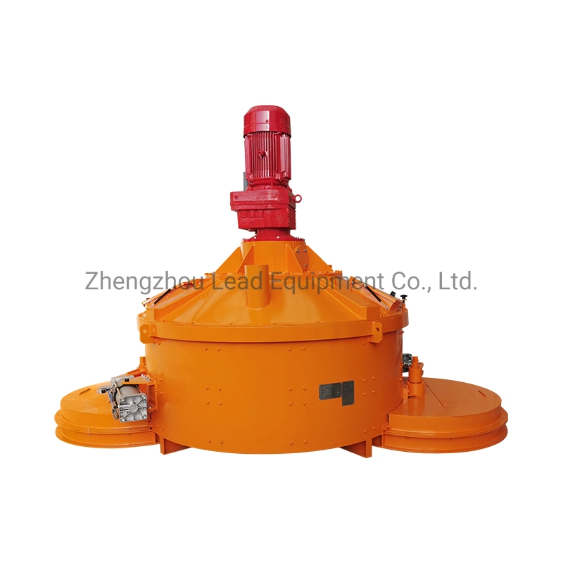 Hydraulic system vertical shaft planetary concrete mixer for construction