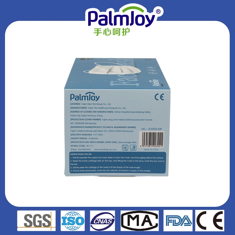 Palmjoy OEM 3ply Disposable Face Mask