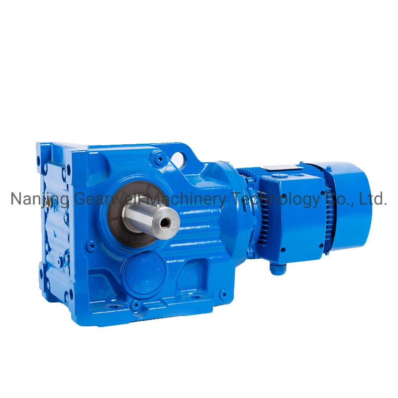 K Helical Bevel Gearmotor Gearbox Speed Reducer