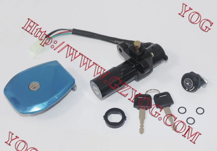 Yog Motorcycle Parts Ket Set/Ignition Switch Complete Set Bajaj Bm150 /Jajaj X 150/Akt-110/Biz-125/Italika