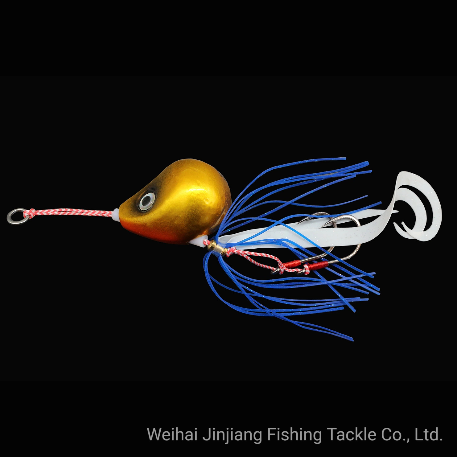 WP-57 tie rubber fishing lure jigging kabura lure