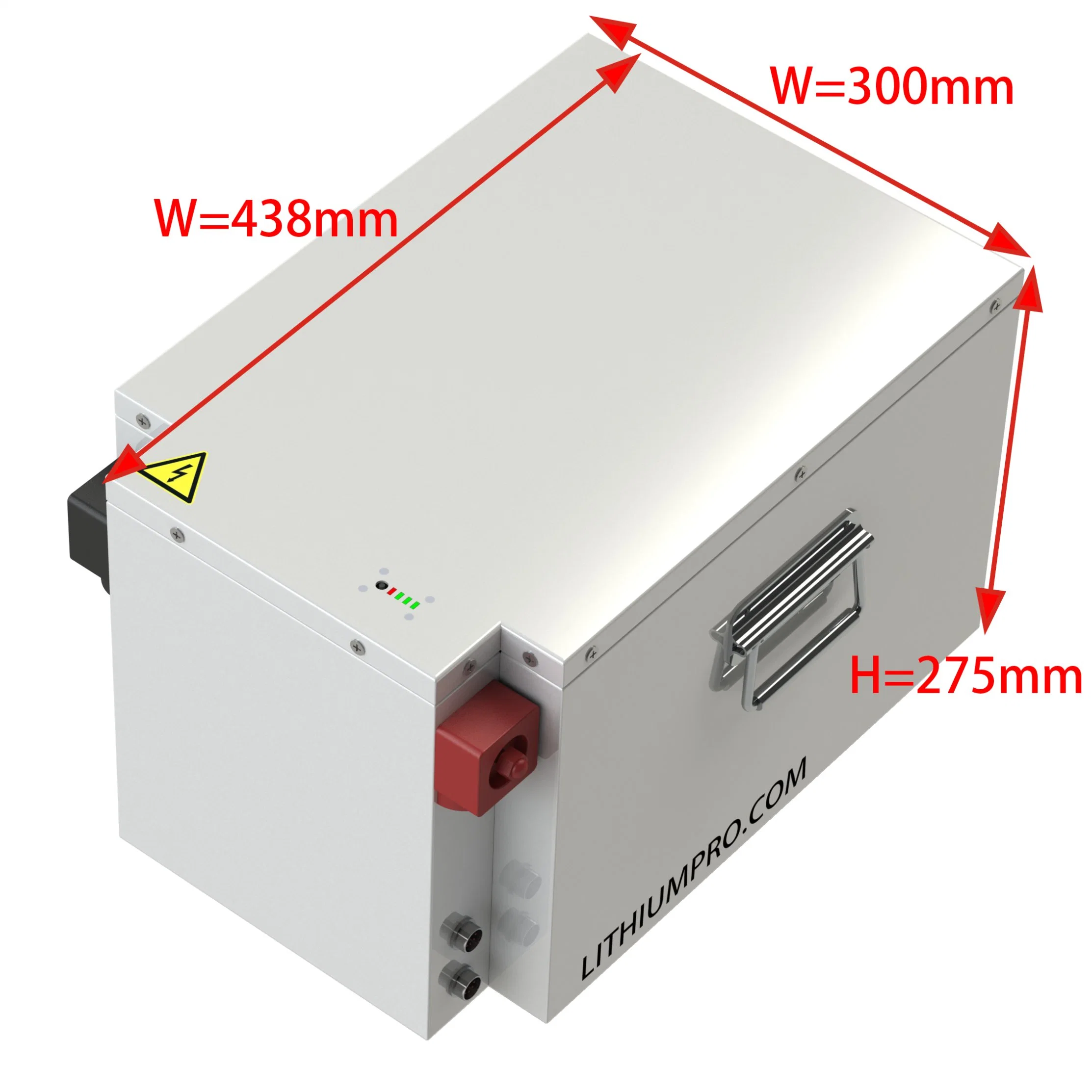 48V100ah Lithium-Ionen-Akkupack mit Smart BMS für ESS, Kraftwerk, kleine Elektroautos