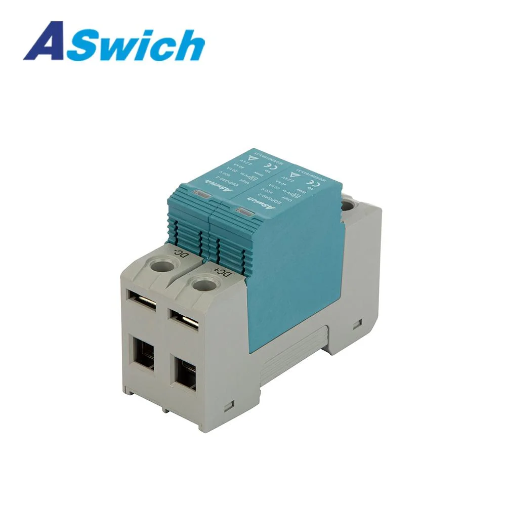 40ka 2p 3p 4p DC Surge Protector for Solar System Surge Protection Device DC SPD for Solar Energy 600VDC 1000VDC