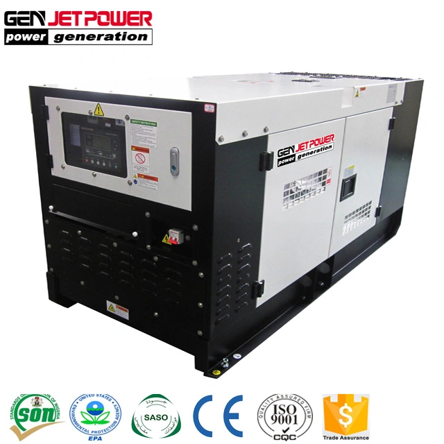 Auto Start/Stop Fuel Less Electric Generator 12kw 15kVA Silent Diesel Generator Price