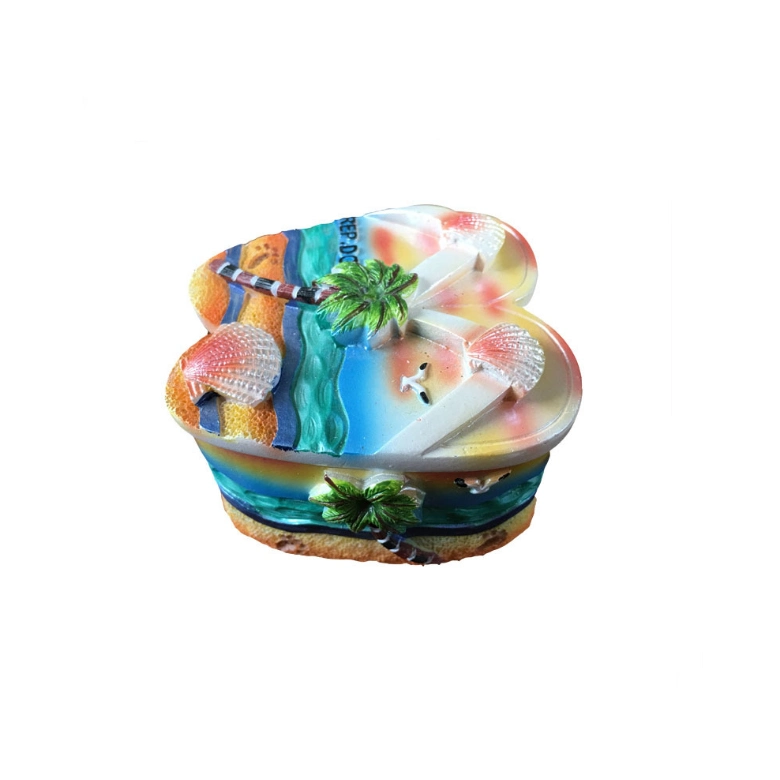 2019 Hot Selling Resin Beach Scenery Hand Made Jewelry Holder Craft