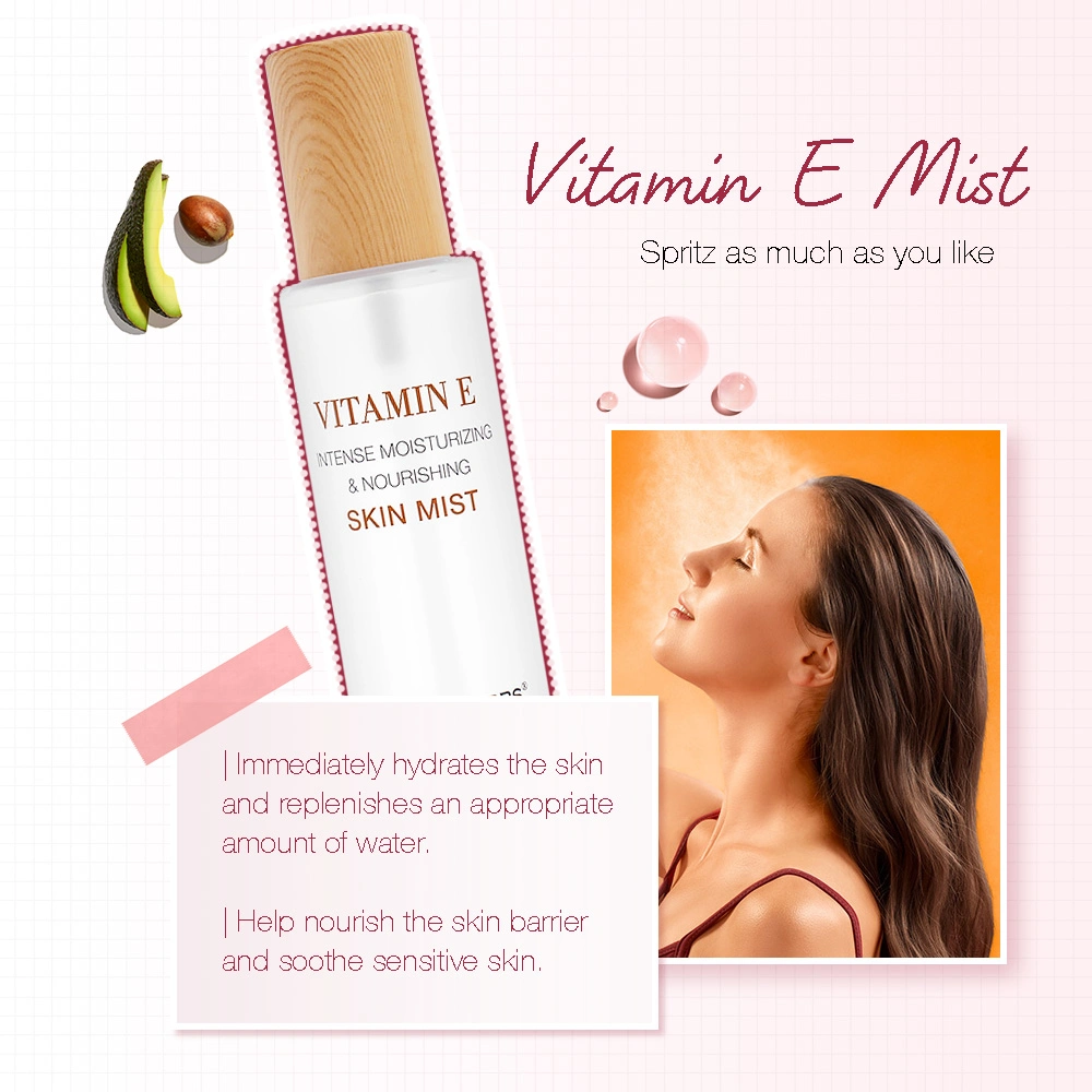 Skin Care Peptide Natural Herbs Improves Skin Elasticity Moisturizer Vitamin E Facial Mist