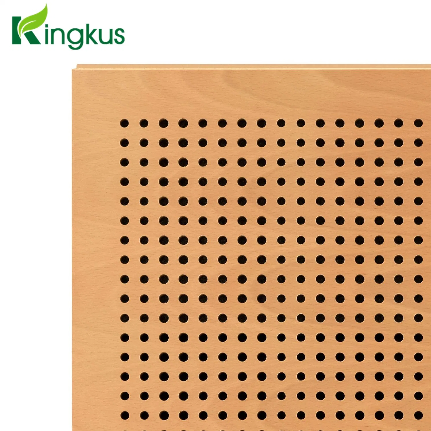 Building Material Fire Resistant Wood Perforated Acoustic Panel