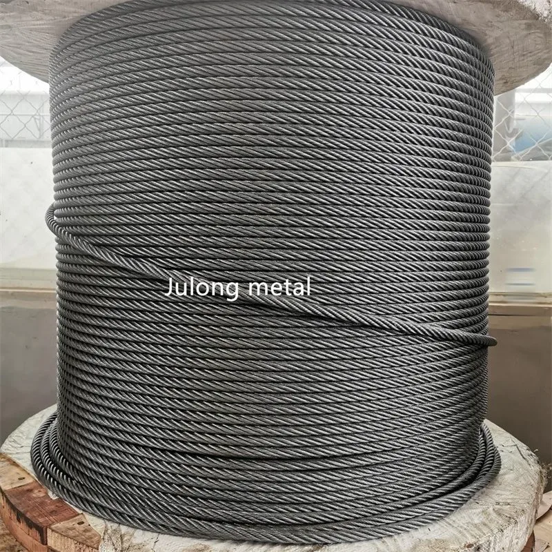 Hot Sale Electronic. Galvanized Steel Wire Rope 6X12+7FC